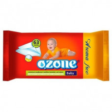 Влажные салфетки OZONE Baby 63 шт.