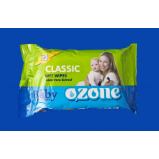 Влажные салфетки OZONE Baby Classic 72шт