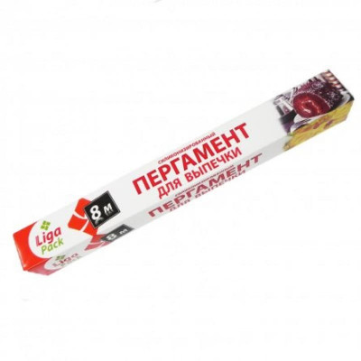 Пергамент для выпечки "LIGA PACK" 38см х 8м Купить в интернет магазине Посуда Маркет