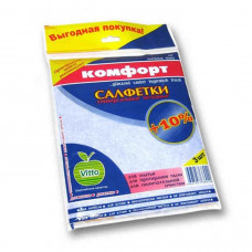 Салфетки для уборки "КОМФОРТ" по 3 шт.